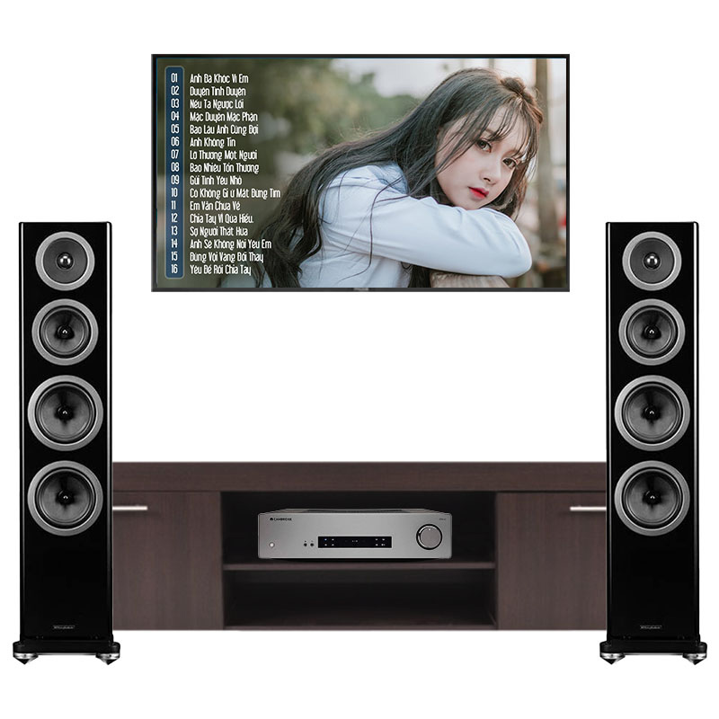 Dàn Nghe Nhạc Wharfedale NN41 (Wharfedale Reva 4 + Cambridge CXA61)