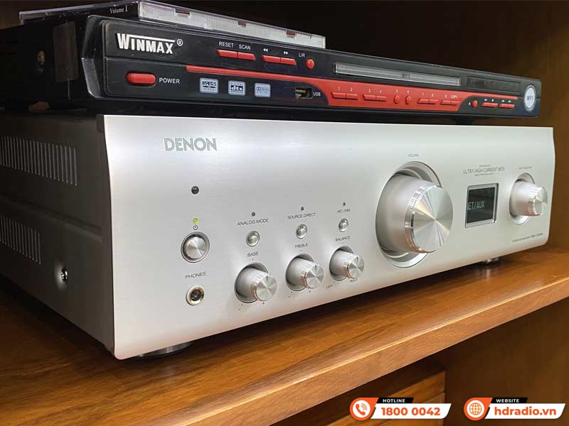 Amply Denon PMA-1700NE (2 Kênh, 140W/Kênh, Optical, CD, Phono)-17