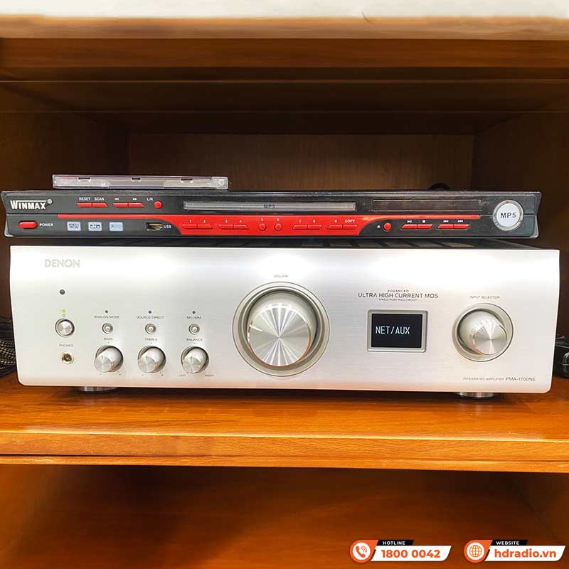 Amply Denon PMA-1700NE (2 Kênh, 140W/Kênh, Optical, CD, Phono)-16