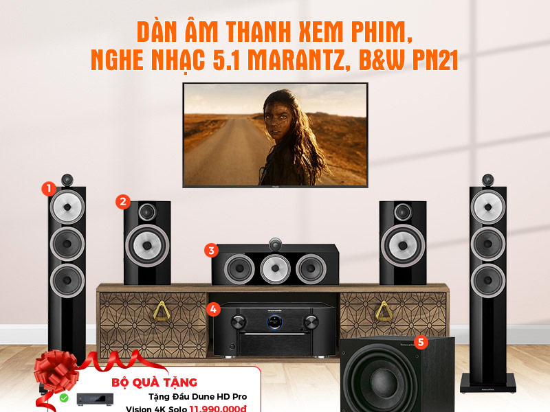 Dàn âm thanh xem phim nghe nhạc PN21