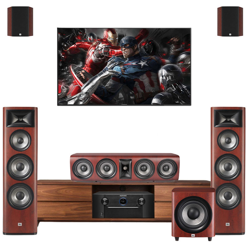 Dàn âm thanh xem phim nghe nhạc 5.1 JBL PN28 (Marantz SR7015 + JBL Studio 698 + 610 + 665C + 660P)