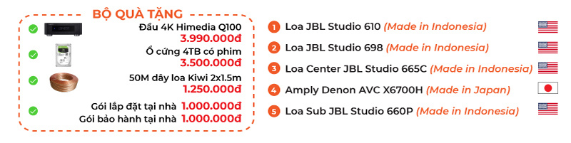 khuyến mại Dàn âm thanh xem phim nghe nhạc 5.1 JBL PN29