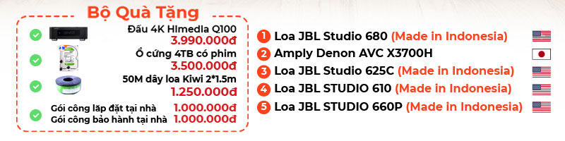 chu thich Dàn xem phim nghe nhạc JBL PN32