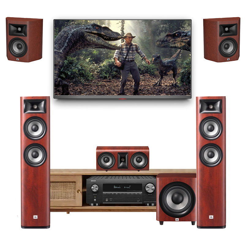 Dàn xem phim, nghe nhạc 5.1 JBL PN32 (Denon AVC X3700H + JBL Studio 680 + 610 + 625C + 660P)