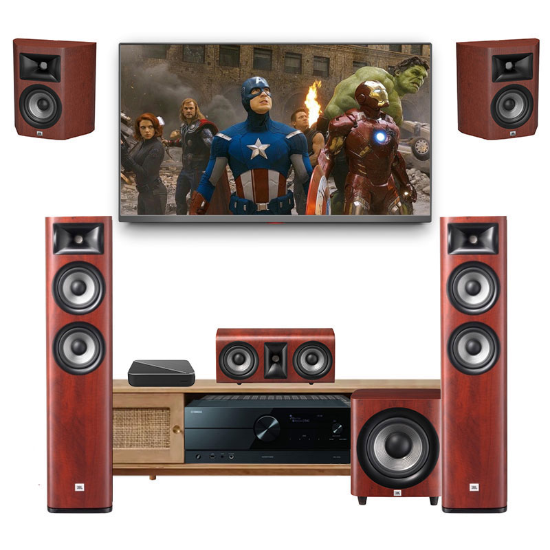 Dàn xem phim, nghe nhạc 5.1 JBL PN33 (JBL Studio 680, 610, 625C, 660P, Yamaha RX-A2A, Dune HD Homatics Box R 4K Plus)