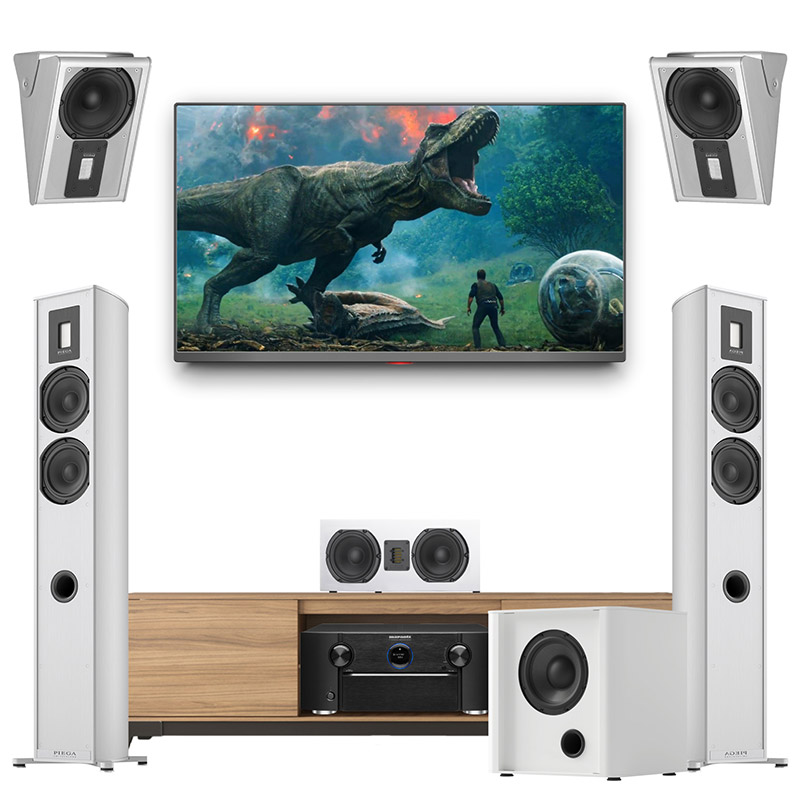 Dàn xem phim, nghe nhạc 5.1 Piega, Marantz PN35 (Marantz SR8015, Piega701, AP1.2, Center Large, PS101)
