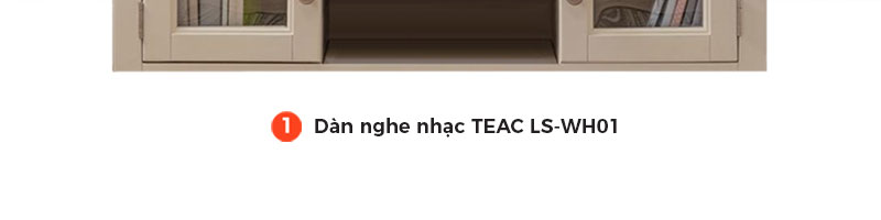 chu thich Dàn nghe nhạc TEAC LS-WH01