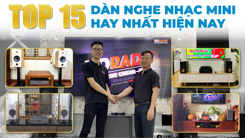 TOP 15 Dàn âm thanh Nghe Nhạc Mini Hay Nhất Hiện Nay