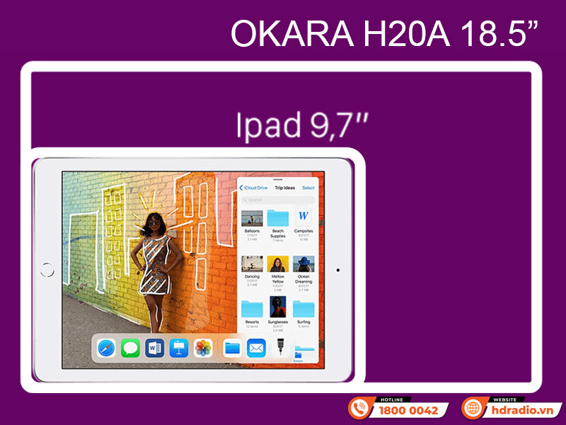 Đầu Karaoke liền màn Okara H20A 4TB