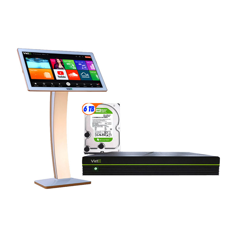 Combo đầu VietK Pro 6TB + Màn VietK 21