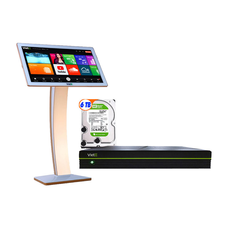 Combo đầu VietK Pro 6TB + Màn VietK 22
