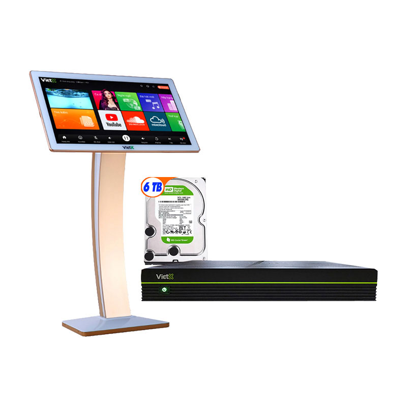 Combo đầu VietK Pro 6TB + Màn VietK 23