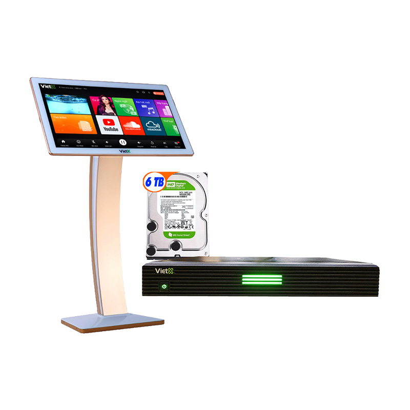 Combo đầu VietK Plus 6TB + Màn VietK 22
