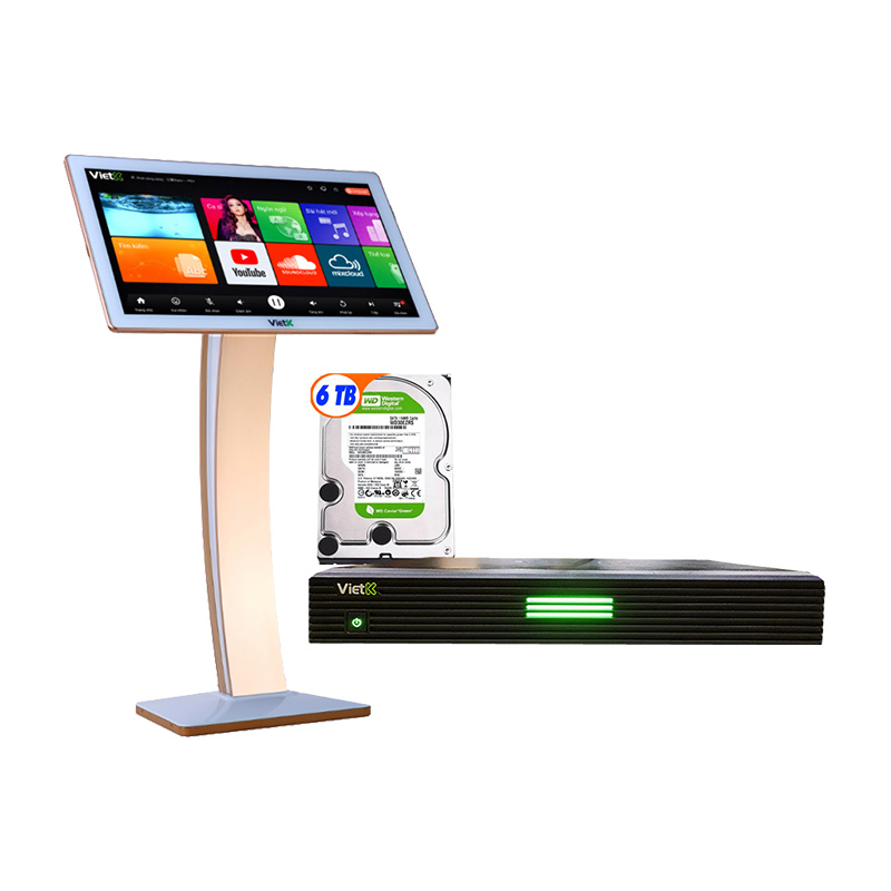 Combo đầu VietK Plus 6TB + Màn VietK 23