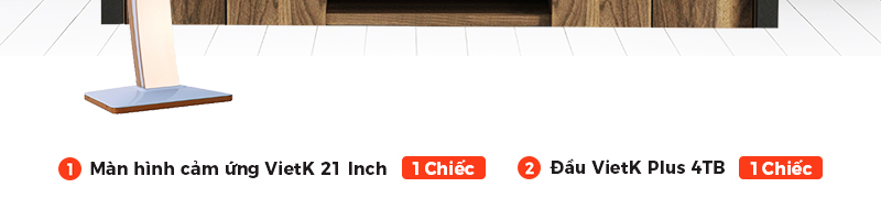 Combo đầu VietK Plus 4TB + Màn VietK 21 Combo đầu VietK Plus 4TB + Màn VietK 21