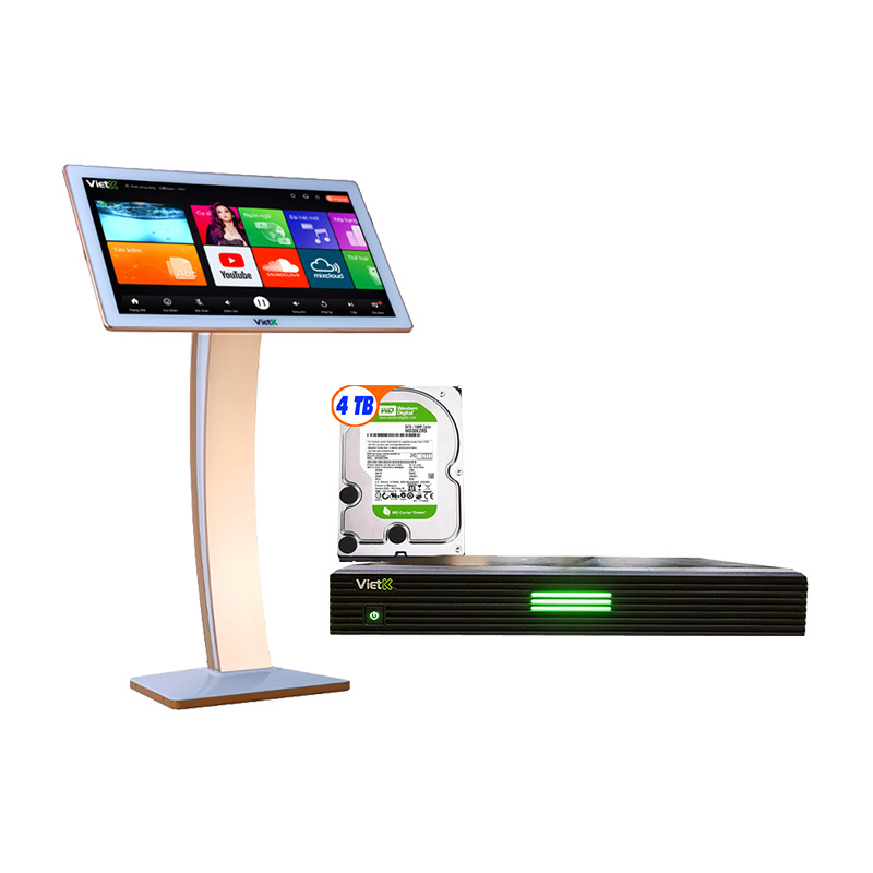 Combo đầu VietK Plus 4TB + Màn VietK 22