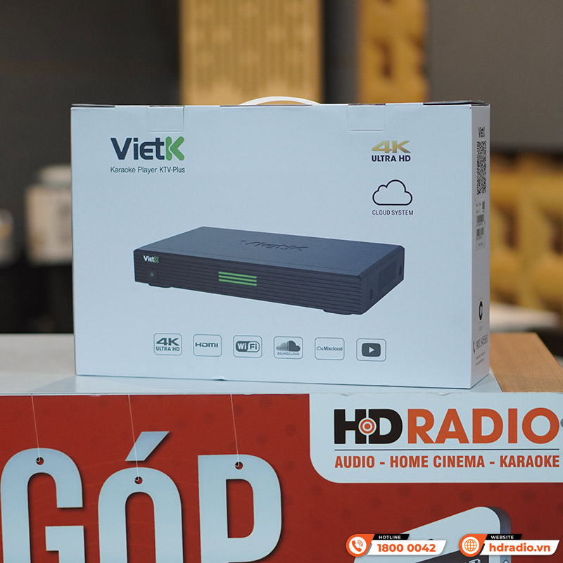Đầu ViệtK 4K Plus 4TB, Hát Youtube + Offline, Bài mới cập nhật, Chọn bài/app VietK-2