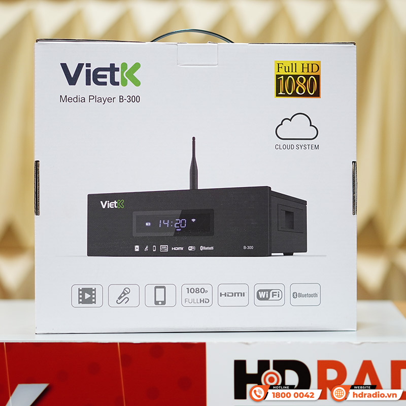 Đầu ViệtK B300, Karaoke Online, Chọn bài/app VietK-1