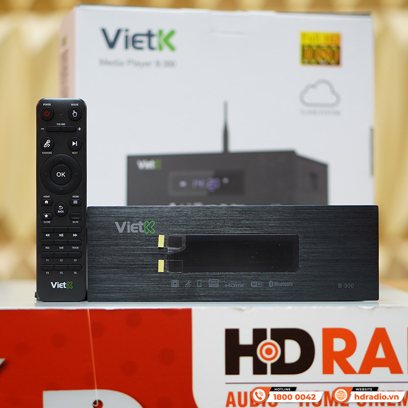 Đầu ViệtK B300, Karaoke Online, Chọn bài/app VietK-2