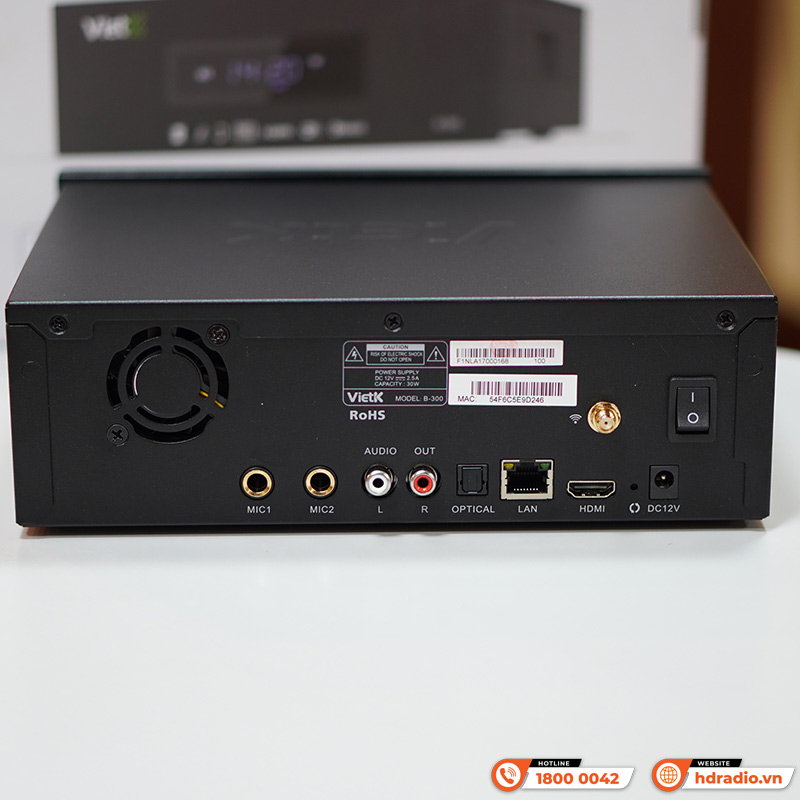 Đầu ViệtK B300, Karaoke Online, Chọn bài/app VietK-6