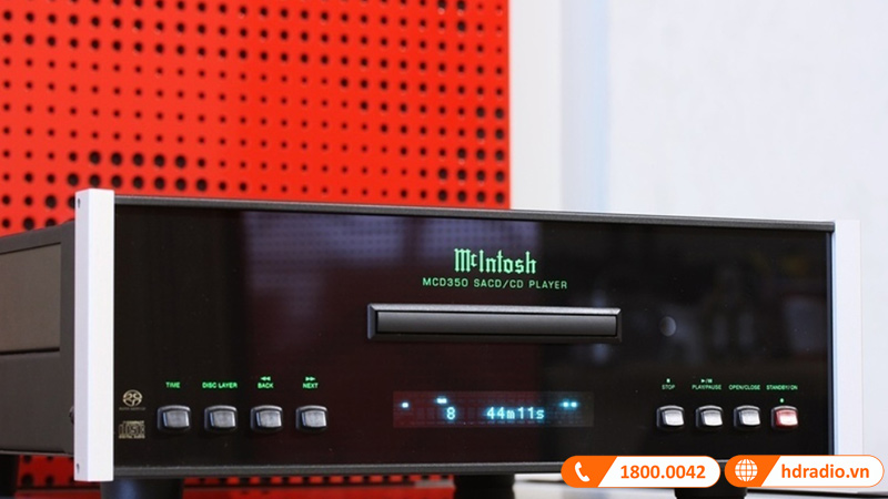 mat truoc dau cd mcintosh mcd350