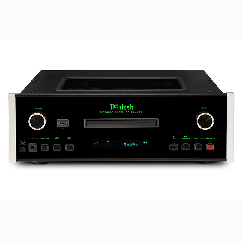 Đầu CD McIntosh MCD600, OPTICAL, COAXIAL (Hỗ trợ CD, SACD, CD-R, CD-RW, DVD)