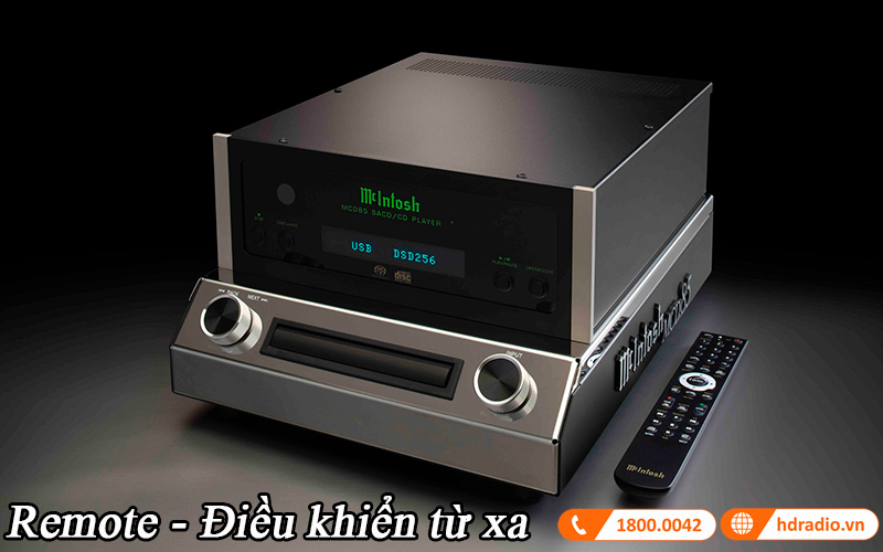 dieu khien dau cd mcintosh mcd85