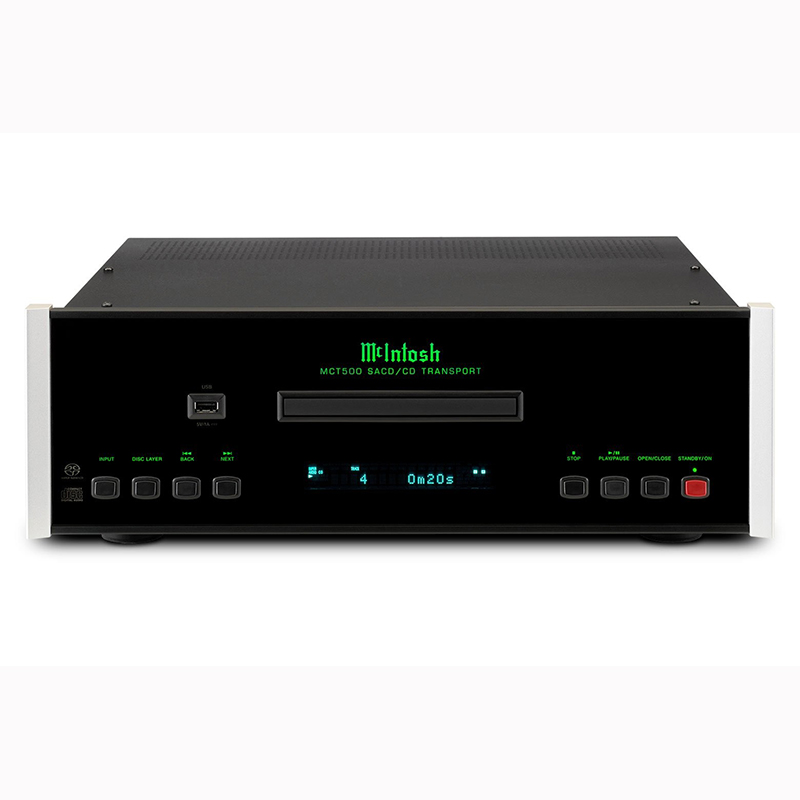 Đầu CD McIntosh MCT500, OPTICAL, COAXIAL (Hỗ trợ CD, SACD, CD-R/RW, DVD-R)