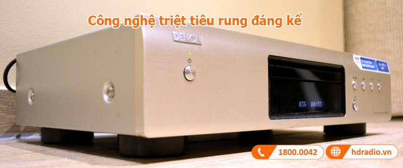 Công nghệ triệt tiêu rung đáng kể