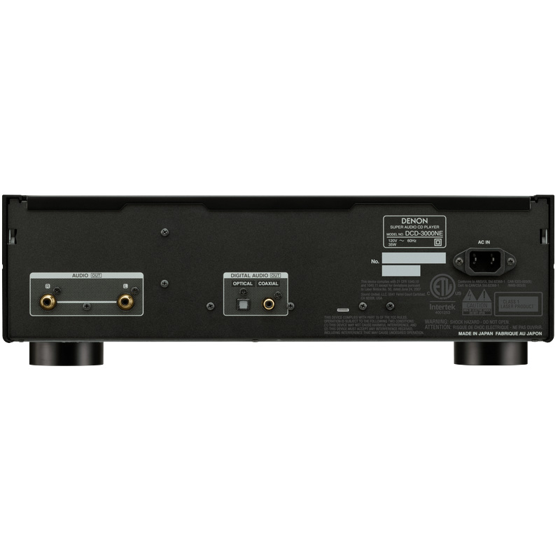 Đầu CD Denon DCD-3000NE, Hỗ trợ SACD, CD, DSD, DVD-R/RW, Optical, Coaxial-4