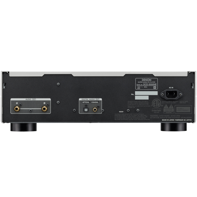 Đầu CD Denon DCD-3000NE, Hỗ trợ SACD, CD, DSD, DVD-R/RW, Optical, Coaxial-9
