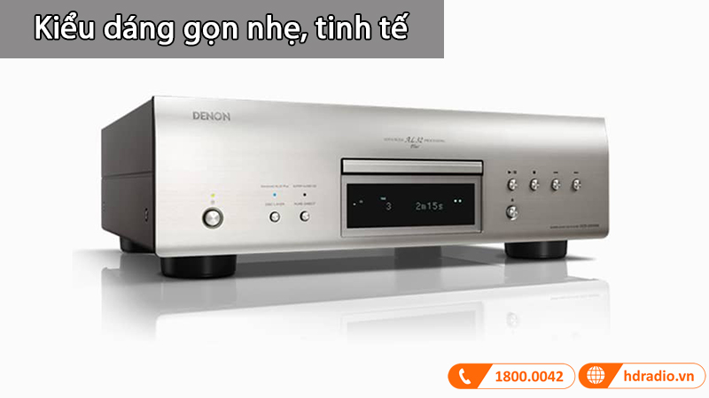 Thiết kế đầu CD Denon DCD 2500NE