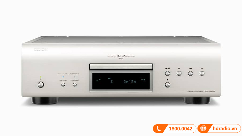 Mặt trước đầu CD Denon DCD 2500NE