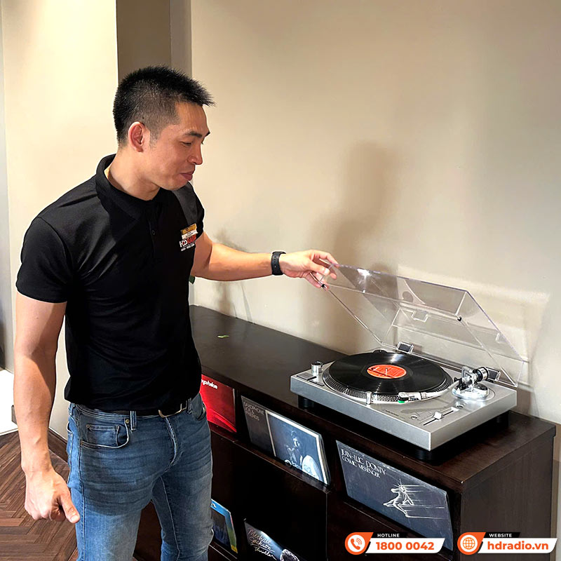 Đầu đĩa than Audio Technica AT-LP120XUSB, Tốc độ 33/45/78 RPM, RCA, USB-4