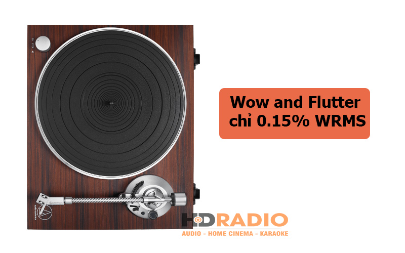 chi so wow flutter dau dia than audio technica atlpw50btrw