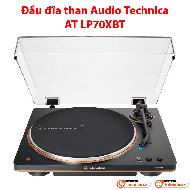 Đầu đĩa than Audio Technica AT LP70XBT