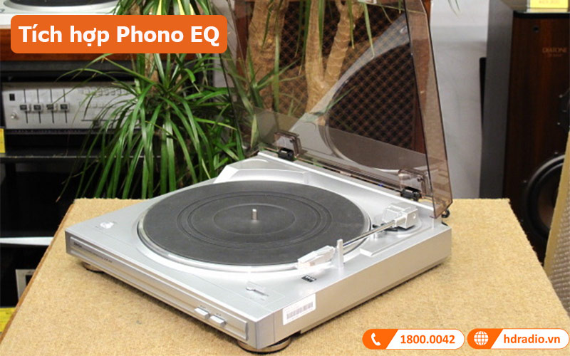 Đầu đĩa than Denon DP-29F tích hợp phono EQ