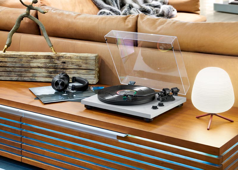 đầu đĩa than TEAC TN-400BT màu gỗ