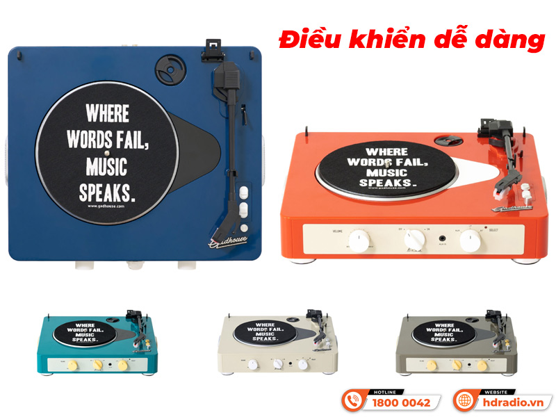 Điều khiển Đầu đĩa than Gadhouse Brad Retro MKII