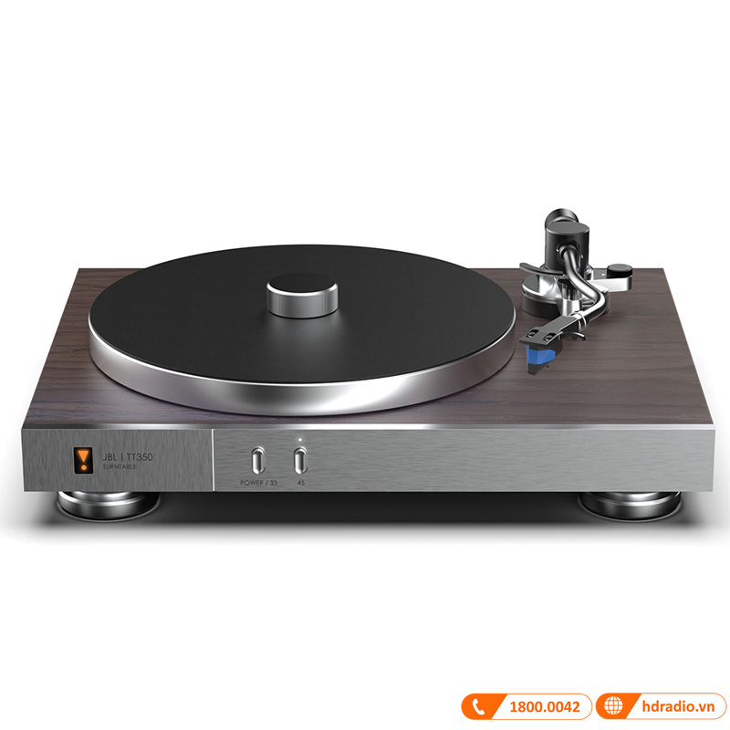 Đầu đĩa than JBL TT350 Classic, Hộp mực VM95E, (33, 45 RPM), RCA-1