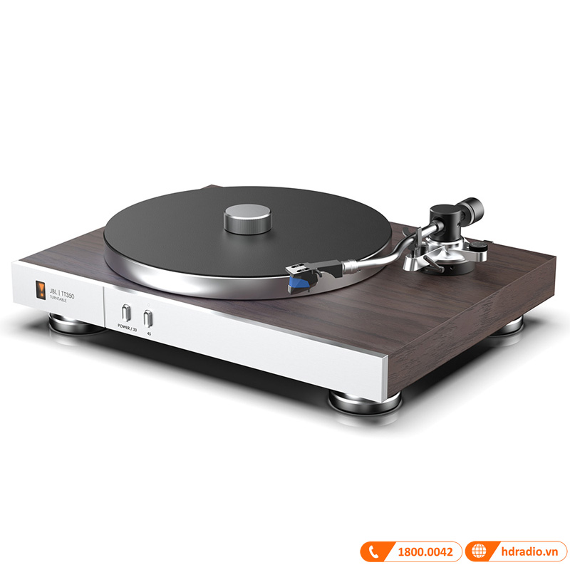 Đầu đĩa than JBL TT350 Classic, Hộp mực VM95E, (33, 45 RPM), RCA-3