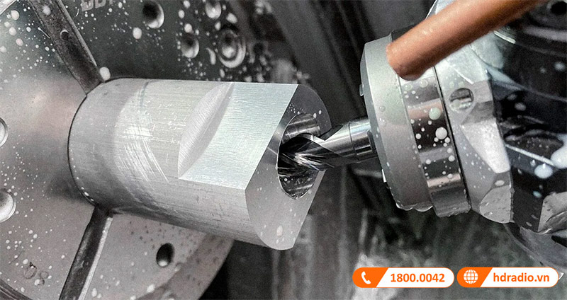 các chi tiết được CNC cẩn thận, tỉ mỉ