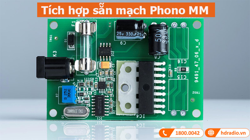 đầu đĩa than Pro-Ject Essential III BT tích hợp mạch phono MM