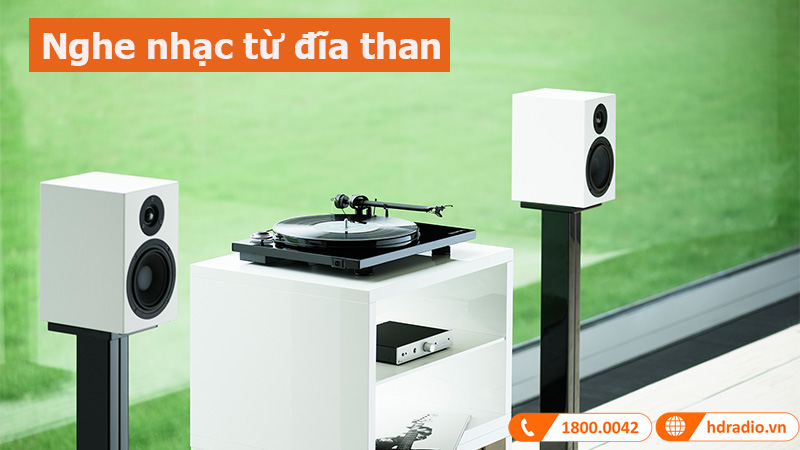 Đầu đĩa than Pro-Ject Essential III BT ứng dụng thực tế 