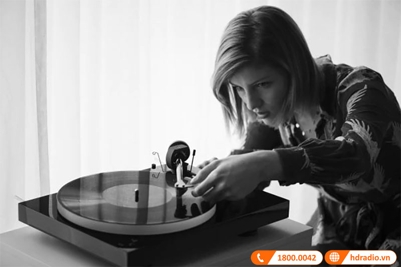 tay cầm Tonearm Carbon-Nhôm