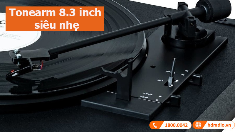  đầu đĩa than Pro-Ject A1 tay cần siêu nhẹ 