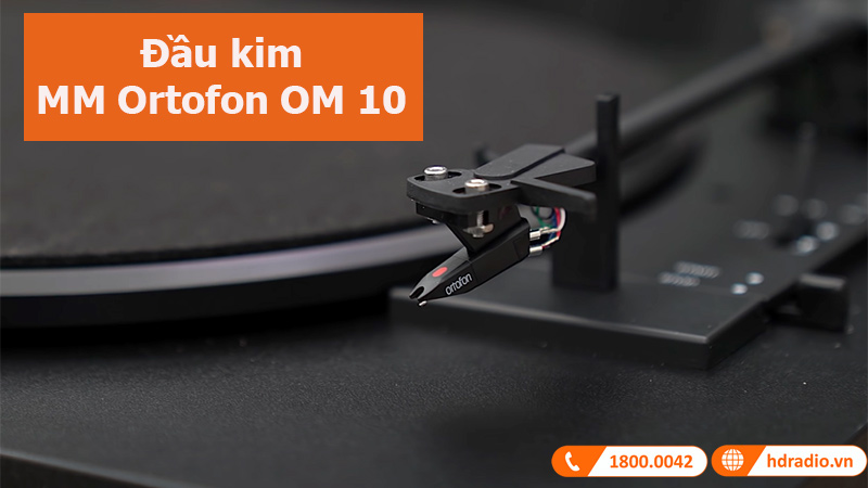 đầu đĩa than Pro-Ject A1 đầu kim MM Ortofon OM10 