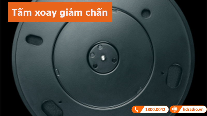  đầu đĩa than Pro-Ject A1 tấm xoay giảm chấn