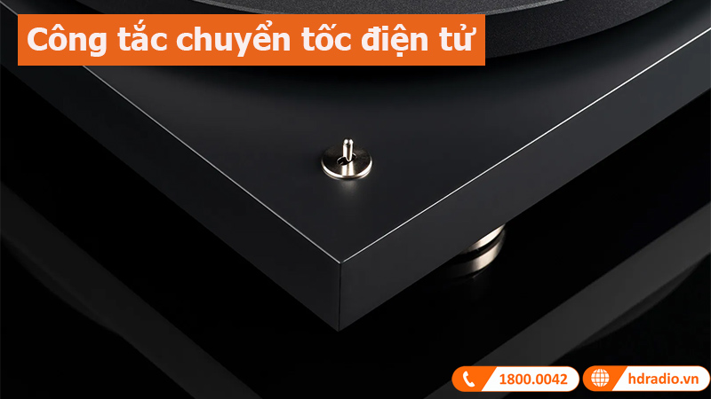 Đầu đĩa than Pro-Ject Debut Pro công tắc chuyển tốc điện tử