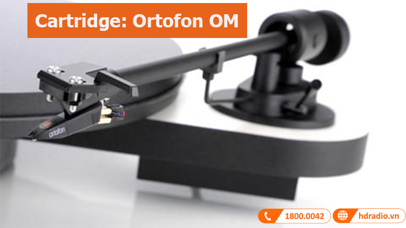 đầu đĩa than pro-ject elemental phono usb Cartridge: Ortofon OM